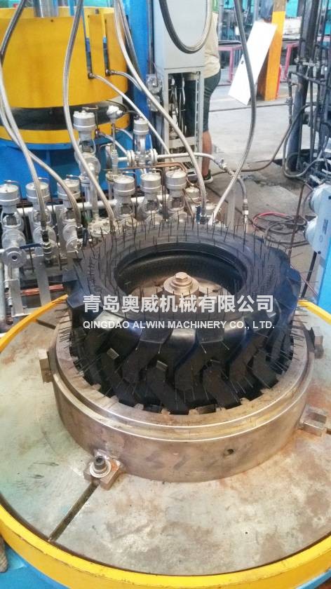 Dual-mold Automatic Hydraulic Tire Curing Press